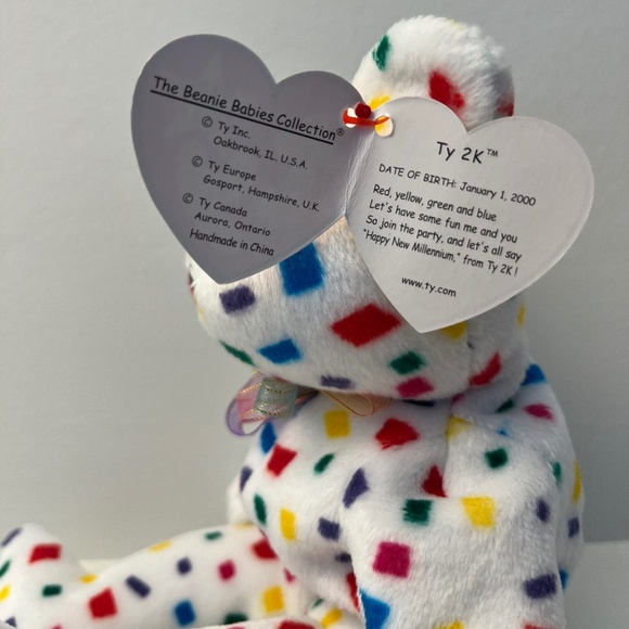 NWT Ty Set of 5 Beanie Baby Teddy Bears - Picture 10 of 11